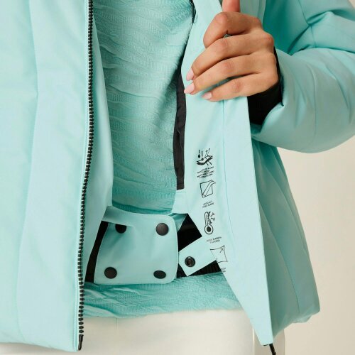 Dare 2B Womens/Ladies Glacier Padded Jacket - Water Ballet - Water Ballet - 100% Recycled Polyester