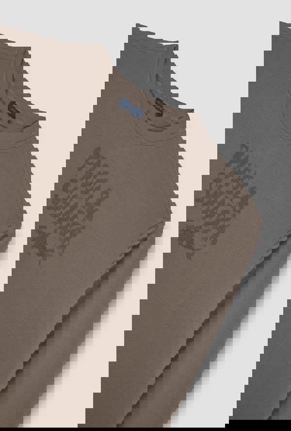 Paul & Shark Embroidered Logo X-Soft Fleece Cotton Sweatshirt