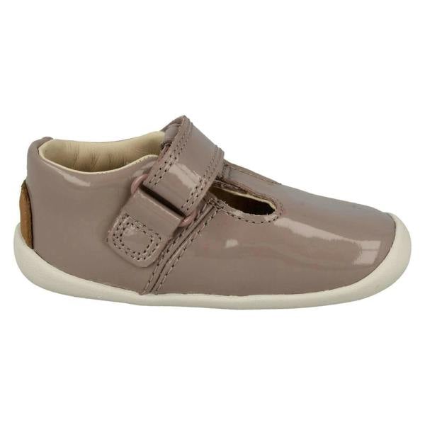 Clarks Girls Clarks T-Bar First Shoes Roamer Go