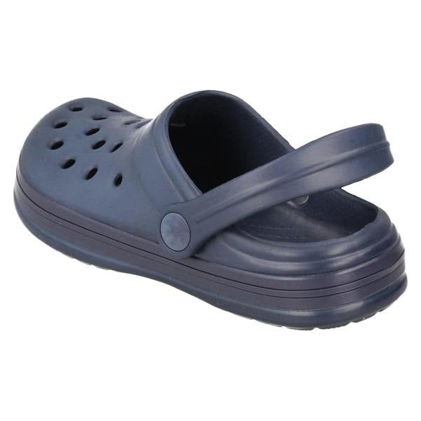 Spot On Childrens Unisex Spot On Slingback Clogs X3021