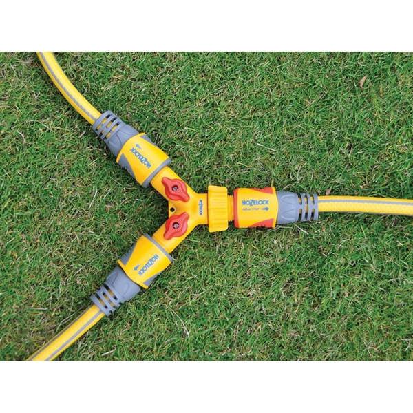Hozelock 2256 Dual Control Tap Connector 3/4in Bsp - Multi Colour - 