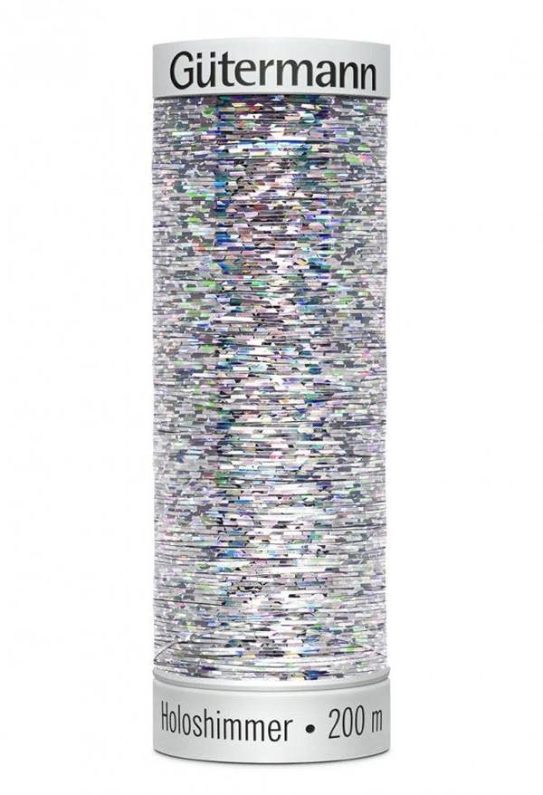 Gutermann Sulky Holoshimmer Embroidery Thread 200m Polyester Thread Suitable For Embroidery