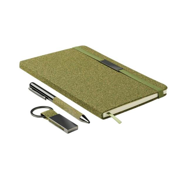 MidOcean Chippewa Set A5 Gift Set - Green - 