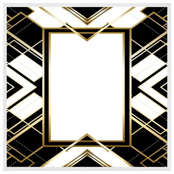 Benjamin Tate Design Art deco frame (Picutre Frame)