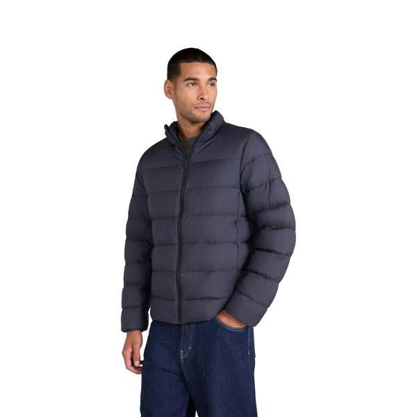 Animal Mens Lightweight Packable Down Jacket - Black - 