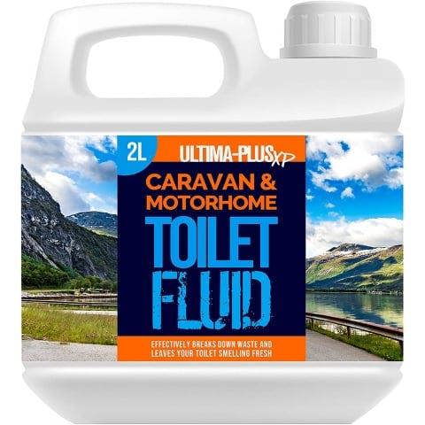 Ultima Plus XP Ultima-Plus XP Caravan & Motorhome Blue Toilet Chemical Fluid Solution Cleaner 2L