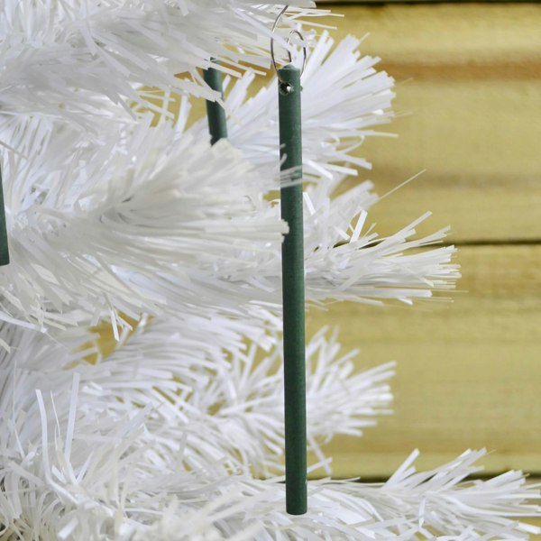 Samuel Alexander 6 Scentsicles Scented Hanging Ornaments Sticks - White Winter Fir