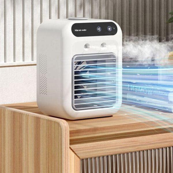 Leaper Portable Desktop Air Cooler Fan with Water Cooling