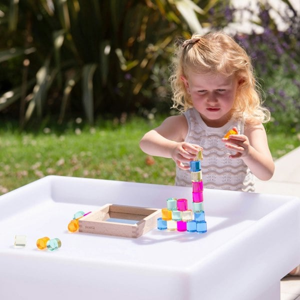 tickit Gem Circle Mirror Tray