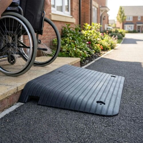 Nicoman Threshold Ramp for Wheelchairs, Mobility Scooters & More