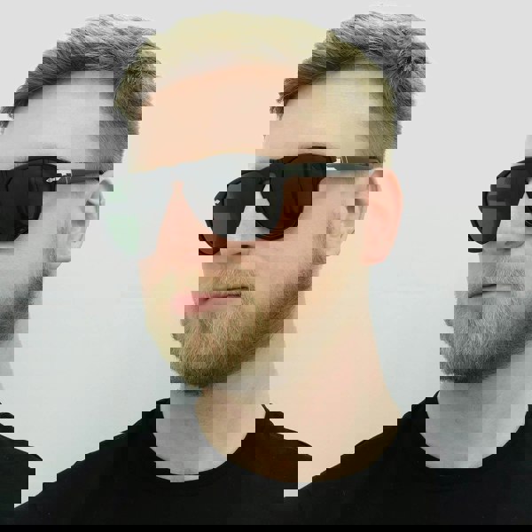 Persol Sunglasses 649 95/31 Black Green 54mm