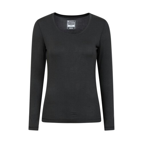 Mountain Warehouse Womens/Ladies Keep The Heat Isotherm Base Layer Set - Black - Black - 37% Acrylic/32% Polyester/25% Viscose/6% Elastane