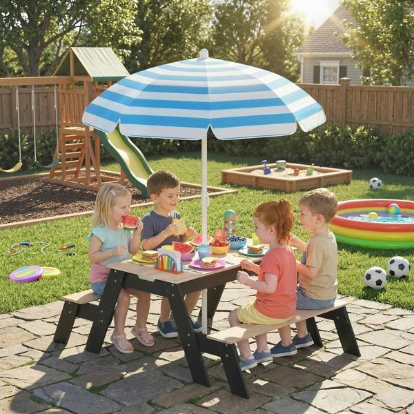 Kids Garden Table and Chair Set