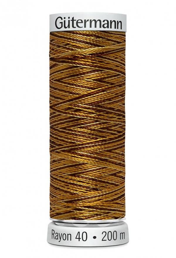 Gutermann No 40 Sulky Rayon Embroidery Thread 200m Rayon Thread Suitable For Embroidery