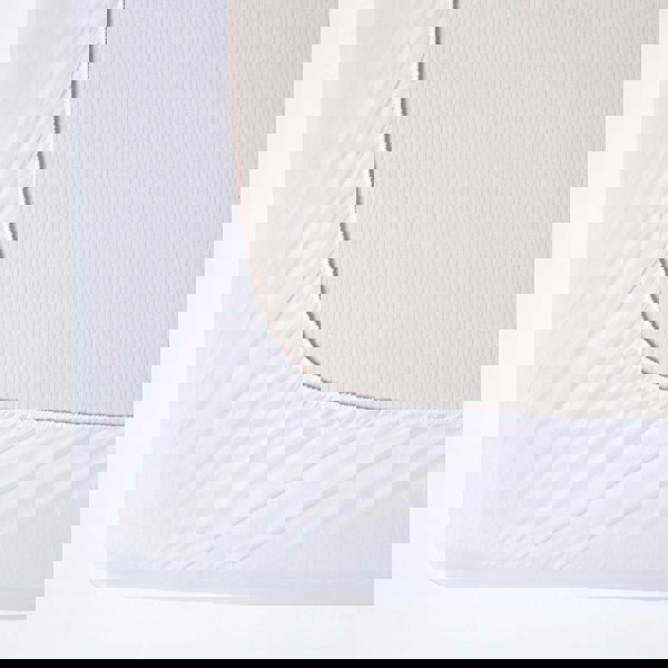 HOMESCAPES Luxury Triple Fill Mattress Protector