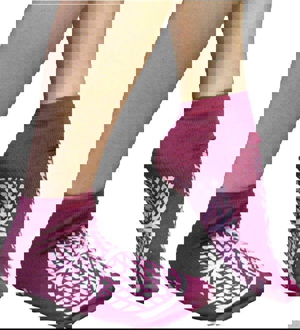 Aidapt Patient Slipper Socks Purple L