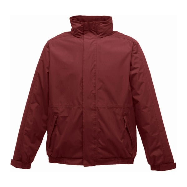 Regatta Mens Dover Waterproof Windproof Jacket - Burgundy/ Burgundy