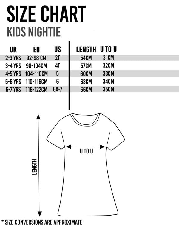 Paw Patrol Girls Multicoloured Skye Short Sleeve Nightdress