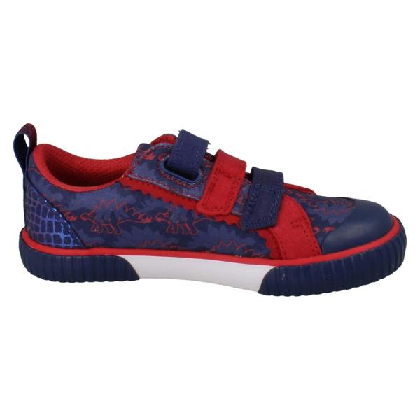 Clarks Boys Clarks Canvas Foxing Tri