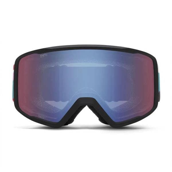 Smith Ski Goggles Tribute 3SP ZF Formations Blue Sensor Mirror