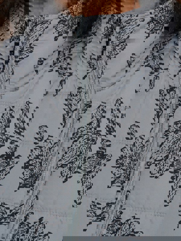 TIGI-Wear Floral Printed Gilet