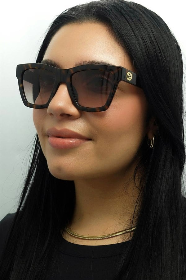Gucci Sunglasses GG1714S 002 Havana Brown Gradient