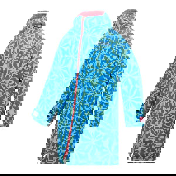 Regatta Childrens/Kids Floral Changing Robe - Blue/Pink Lemonade - 