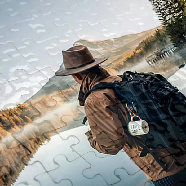 Personalised Photo Jigsaw Puzzle - close-up detail