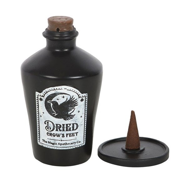 Serano Dried Crow's Feet Incense Cone Holder
