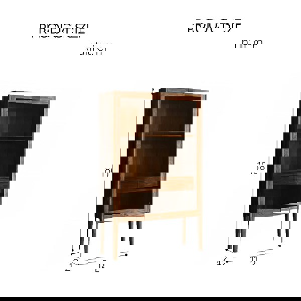 Rit Concept Anisimov Cabinet, Wine Storage With Wine Rack