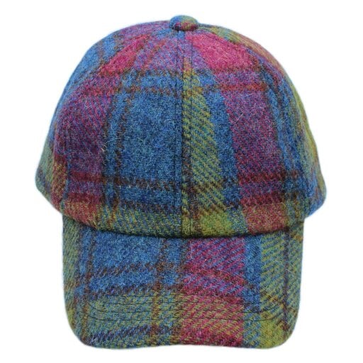 Heather Hats & Accessories Harris Tweed Baseball Trucker Cap, Cotton Lining, Outdoor Wear