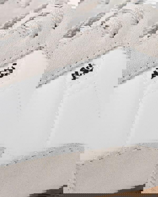 BOSS Orange Jaylen_Lowp_sdnylt Mens Trainers - Open White 120