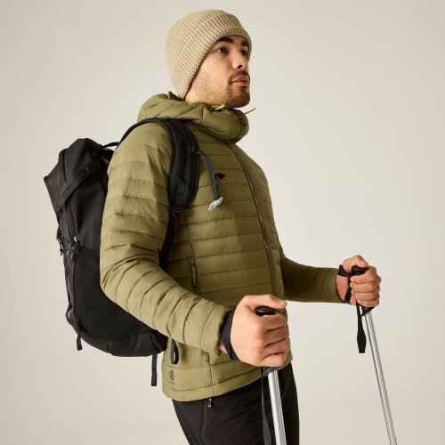 Dare 2B Mens Air Lite Baffled Padded Jacket - Martini Olive