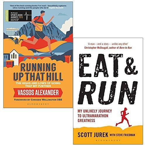 PC Running Up That Hill By Vassos Alexander & Eat and Run By Scott Jurek and Steve Friedman