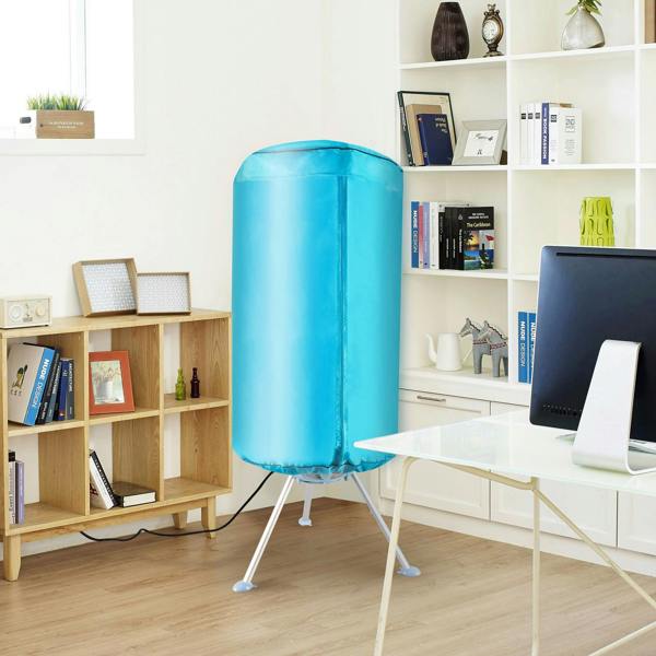 Gr8 Home Electric Heated Clothes Airer Pod Dryer with Tripod Stand & Cover