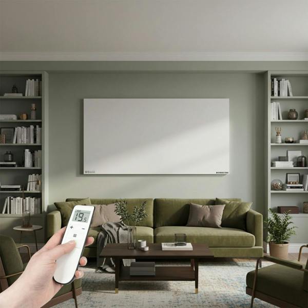 Mirrorstone Heating Mirrorstone 900W Prime Infrared Heating Panel With Remote