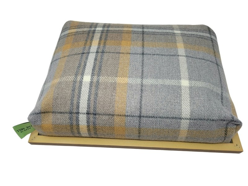 Luxury Westie Tweed Lap Tray With Bean Bag