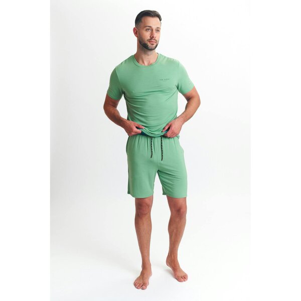 Ted Baker T Shirt And Short Set Loungewear Loungewear Set   in  Green