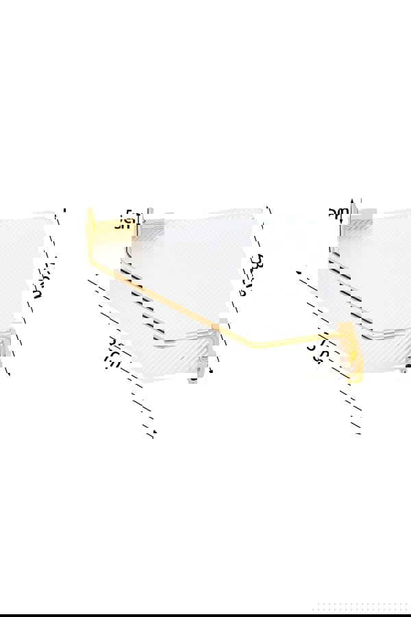 Living and Home Acrylic Bathroom Corner Shelf Adhesive Shower Organiser