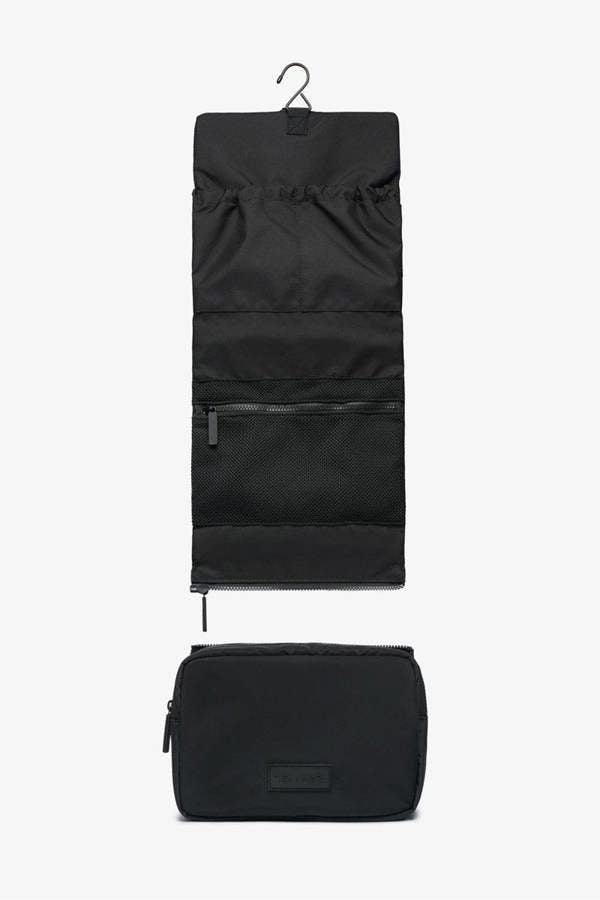 Tiba + Marl T+M Travel Roll Up Hanging Organiser Black