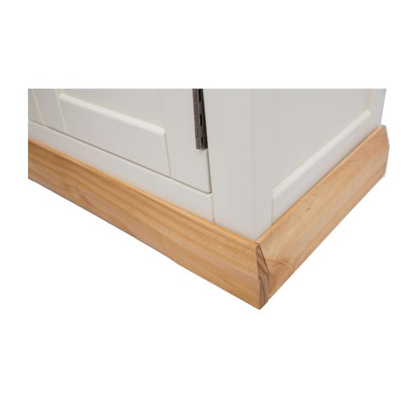 Cabinet Bits Trevi Off White 3 Drawer 3 Door Sideboard Brass Knob