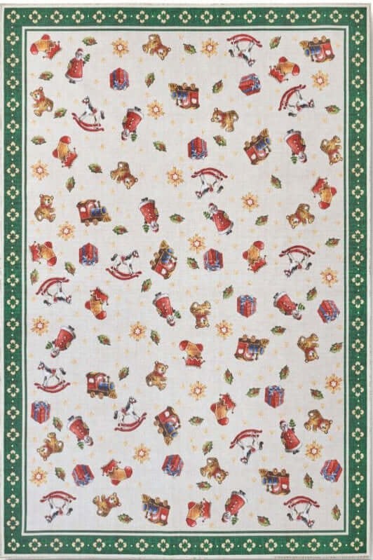 The Rugs Nostalgic Christmas Fun Design Rug