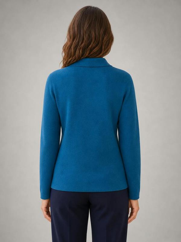TIGI Collared Zip Detail Cardigan.