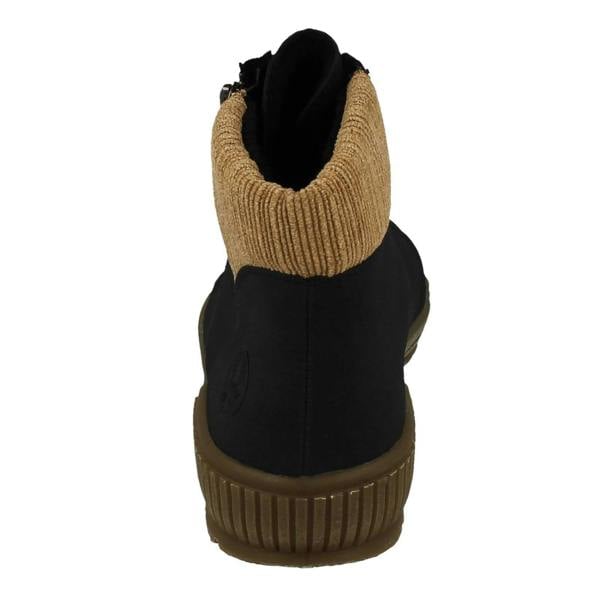 Rieker Ladies Rieker Fleece Lined Dual Fastening Ankle Boots N0709