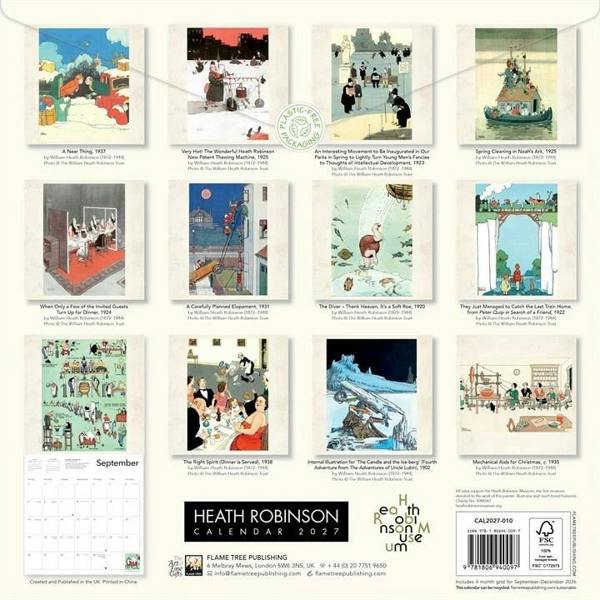 Heath Robinson Calendar 2027
