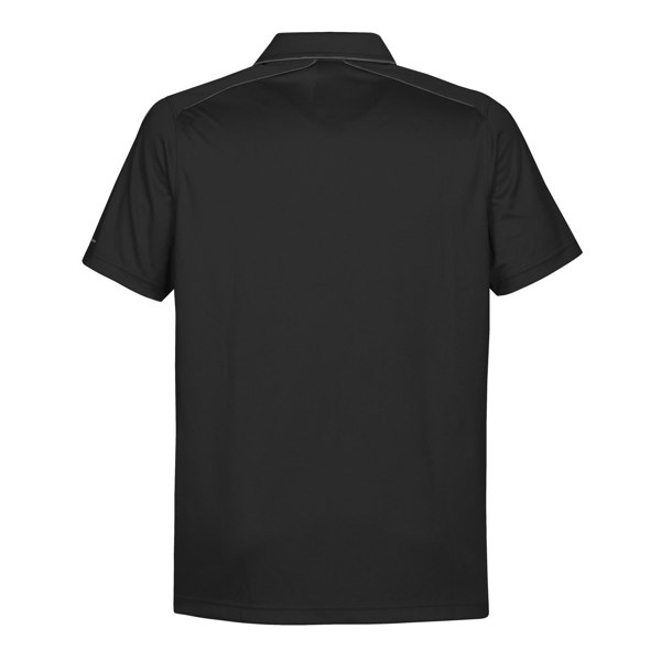 Stormtech Mens H2X Inertia Performance Polo Shirt - Black / Graphite