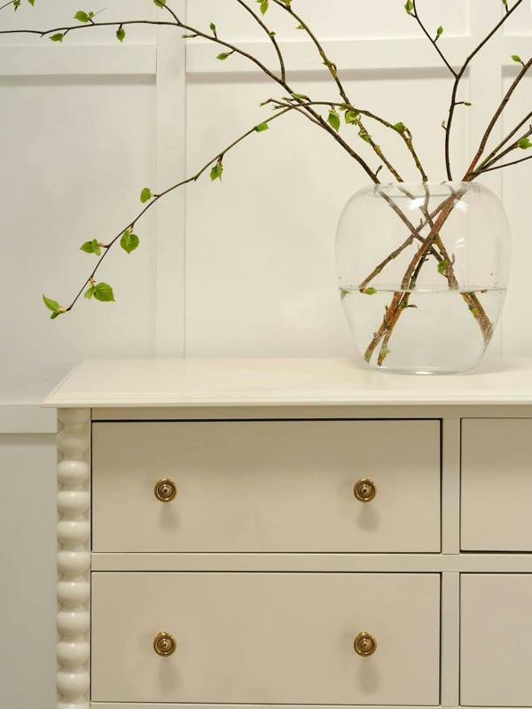 Statement Furniture Cromwell Large 6 Drawer Chest of Drawers with Bobbin Design