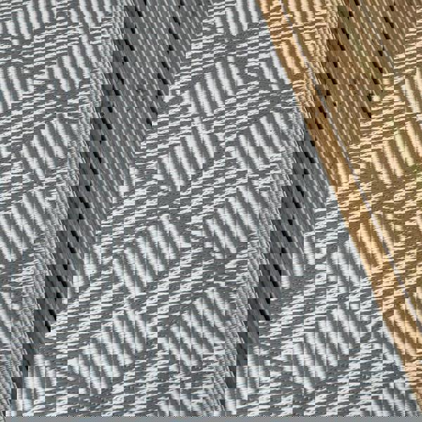 Samuel Alexander 1.5m x 2.1m Alexandria Large Outdoor Alfresco Patio Rug Mat in Grey