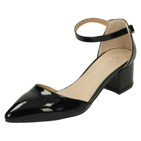Savannah Ladies Savannah Mid Heel Waisted Shoes