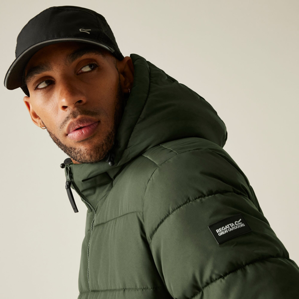 Regatta Mens Lakiver Padded Jacket - Dark Khaki